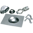Arlington Industries Complete Service Entrance Mast Kit - Aluminum, Full Hardware Set, Professional Grade, Made in USA