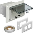 Arlington Industries Low Profile Retrofit Inbox with Extra Duty Clear Cover