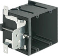 Arlington Industries Adjustable Non-Metallic Single Gang Electrical Box for New Construction