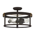 Quoizel  Traditional Semiflush 3 lights QZL-LSB1716