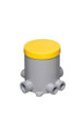 Arlington Industries 4-1/2" Round Non-Metallic Concrete Floor Box Kits