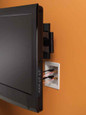 Arlington Industries Fire-Rated Recessed Indoor Inbox - White