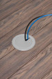 Arlington Industries IN BOX Recessed Cover Kit with Low Voltage Keystone for New Concrete - Non-Metallic