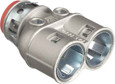 Arlington Industries 400AST 1/2" Zinc Die-Cast MC Cable Connector with Tool-Free Installation