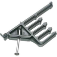 Arlington Industries CS14 Nail-In Cable Spacer - Black Plastic Cable Management System (100-Pack)