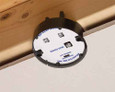 Arlington Industries Fire-Rated Ceiling Fan & Fixture Box Mounting Boxes for Drywall with Furring Strips or Hat Channel