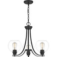 Quoizel QZL-PRUC5022 Transitional Chandelier 3 light