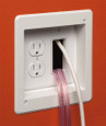 Arlington Industries Recessed Power & Low-Voltage TV Box - 2-Gang & 3-Gang Options (Box or Kit)