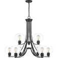Quoizel QZL-PRUC5034 Transitional Chandelier 9 light
