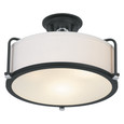 Quoizel Lighting QF1715 Transitional Semi-flush mount 3 light