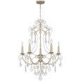Quoizel QZL-MER5028 Traditional Chandelier 5 lights vintage.