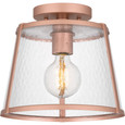Quoizel QZL-QFL5612 Transitional Semi flush 1 light matte rose