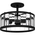 Quoizel Lighting PCLCA1715 Transitional Semi-Flush 3-Lights