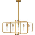 Quoizel QZL-PCDPR534 Modern Island 5 lights brushed