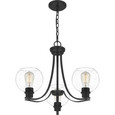 Quoizel Lighting PRUS5022 Transitional Chandelier 3 light