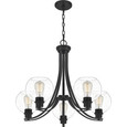 Quoizel Lighting PRUS5026 Transitional Chandelier 5 light