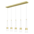 Quoizel  Contemporary Linear chandelier led light satin QZL-PCZIA539