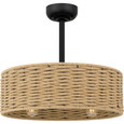 Quoizel Lighting QFA6201 Global Fan light 4 lights