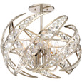 Quoizel QZL-PCCN1718 Contemporary Semi flush mount 4 lights polished nicke