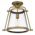 Quoizel  Traditional Semi flush 1 light QZL-QFL5344