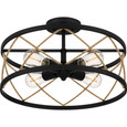 Quoizel  Farmhouse Semi flush 4 lights QZL-QSF5632