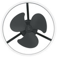 Quoizel Lighting PCOH3120 Contemporary Fan light led light