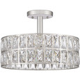 Quoizel Lighting QF4046 Transitional Semi-flush mount 3 light