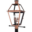 Quoizel QZL-RO9014 Traditional Outdoor post 4 light industrial