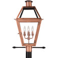 Quoizel Lighting RO9014 Traditional Outdoor post 4 light industrial