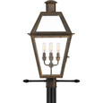 Quoizel Lighting RO9014 Traditional Outdoor post 4 light industrial