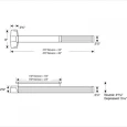 Von Duprin 98EO Rim Exit Device Wide Stile Pushpad, Exit Only, Grade 1, Fire-Rated or Non Fire-Rated