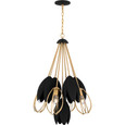 Quoizel QZL-QP6214 Modern Pendant 4 lights brused