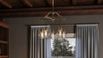 Quoizel QZL-SDL5005 Transitional 5 lgt chandelier