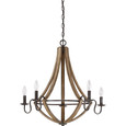 Quoizel Lighting SHR5005 Transitional 5 Light chandleier
