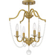 Quoizel  Traditional Semi flush 4 lights QZL-SDY1716