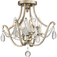 Quoizel QZL-REG1716 Traditional 4 lgt semi flush vintage