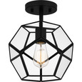 Quoizel Lighting QSF5593 Modern Semi flush 1 light Quoizel Lighting QSF5593 Modern Semi flush 1 light