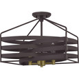 Quoizel  Transitional Semi flush 4 light QZL-QSF5186