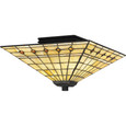 Quoizel  Traditional Flush mount tiffany 2 lights QZL-TF5628