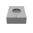 Milbank 4 Terminal Ringless Meter Socket Large Hub Open Adapter To Small Hub/Plate Lever Bypass