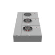 Milbank U2853-X 4 Terminal Ringless Meter Socket Large Closing Plate 3 Position 3-125 Ampere Main Breaker Provision