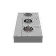 Milbank U2853-X 4 Terminal Ringless Meter Socket Large Closing Plate 3 Position 3-125 Ampere Main Breaker Provision