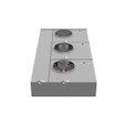 Milbank U2853-X 4 Terminal Ringless Meter Socket Large Closing Plate 3 Position 3-125 Ampere Main Breaker Provision