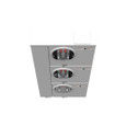 Milbank U2853-X 4 Terminal Ringless Meter Socket Large Closing Plate 3 Position 3-125 Ampere Main Breaker Provision