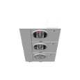 Milbank U2853-X 4 Terminal Ringless Meter Socket Large Closing Plate 3 Position 3-125 Ampere Main Breaker Provision