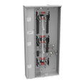 Milbank U2853-X 4 Terminal Ringless Meter Socket Large Closing Plate 3 Position 3-125 Ampere Main Breaker Provision