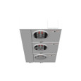 Milbank U2853-X 4 Terminal Ringless Meter Socket Large Closing Plate 3 Position 3-125 Ampere Main Breaker Provision