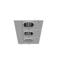 Milbank U2853-X 4 Terminal Ringless Meter Socket Large Closing Plate 3 Position 3-125 Ampere Main Breaker Provision