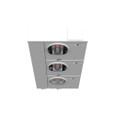 Milbank U2853-X 4 Terminal Ringless Meter Socket Large Closing Plate 3 Position 3-125 Ampere Main Breaker Provision