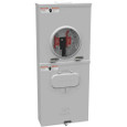 Milbank 4 Terminal Ringless Small Closing Plate with Main Breaker, 1 Position